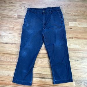 Dope Sunfaded navy baggy daily pant